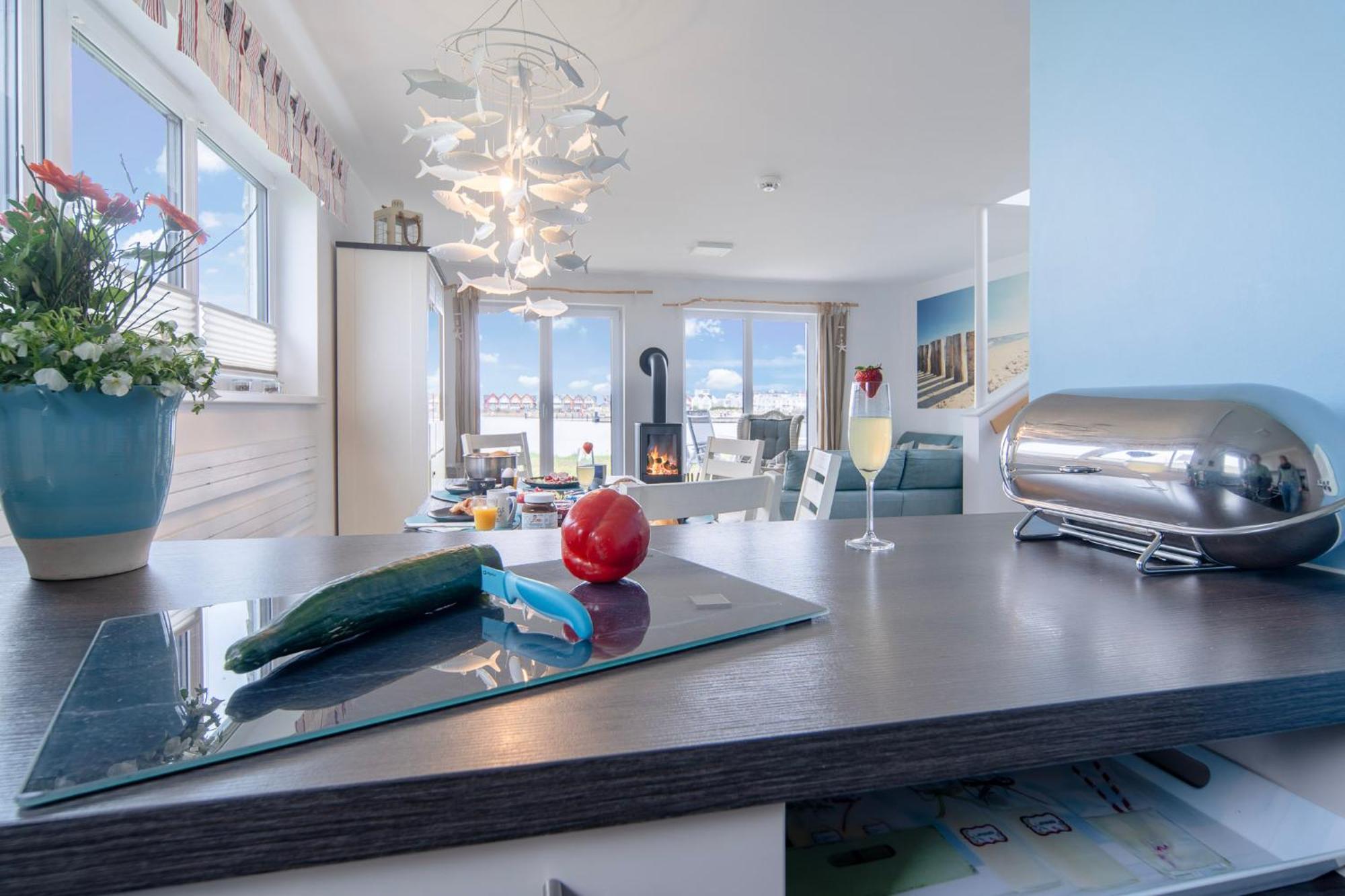 Ferienhaus Lieblingsplatz By Seeblick Ferien Oro, Direkte Wasserlage,Sauna,Kamin Ольпеніц Екстер'єр фото