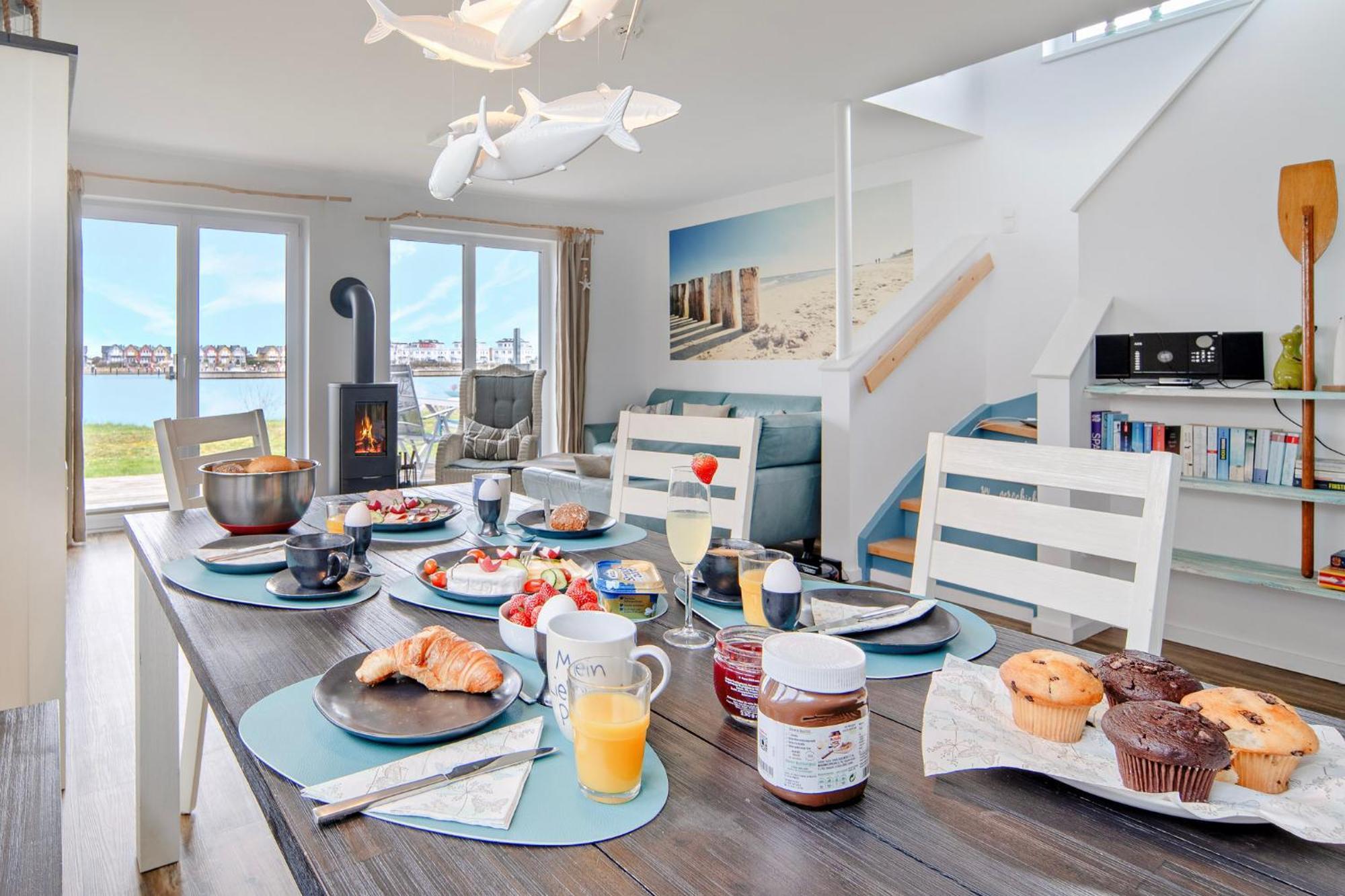 Ferienhaus Lieblingsplatz By Seeblick Ferien Oro, Direkte Wasserlage,Sauna,Kamin Ольпеніц Екстер'єр фото