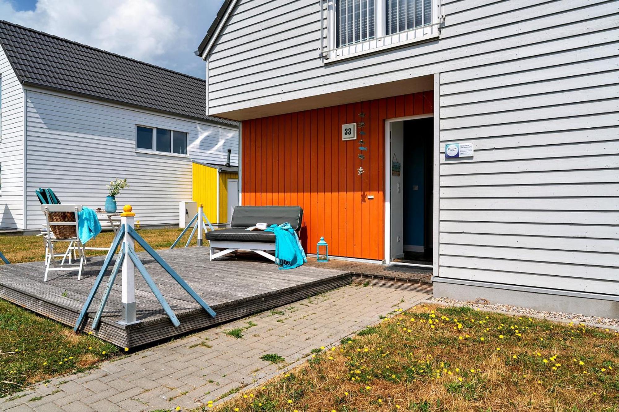 Ferienhaus Lieblingsplatz By Seeblick Ferien Oro, Direkte Wasserlage,Sauna,Kamin Ольпеніц Екстер'єр фото